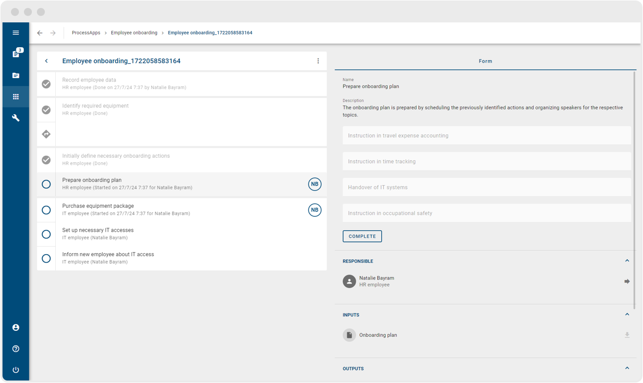 Mitarbeiter Onboarding